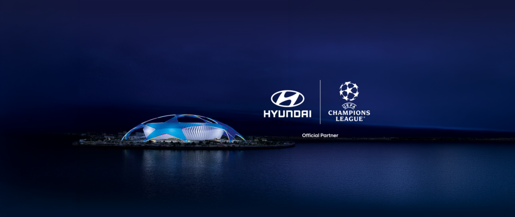 Hyundai, socio automotriz oficial de la UEFA Champions League